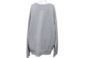 GUCCI x DISNEY グッチ x ディズニー Donald duck sweatshirt ドナルドダック スウェット サイズ XL グレー 623245 XJDAJ 美品 中古 4c074688