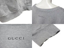 Load image into Gallery viewer, GUCCI x DISNEY グッチ x ディズニー Donald duck sweatshirt ドナルドダック スウェット サイズ XL グレー 623245 XJDAJ 美品 中古 4c074688