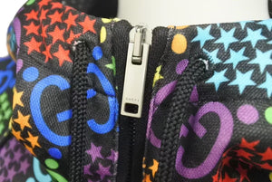 極美品 GUCCI GGマルチカラー サイケデリック ブルゾン パーカー サイズM モノグラム 604197 XJB62 中古 4c074689