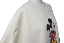 画像をギャラリービューアに読み込む, 極美品 GUCCI グッチ DISNEYコラボ ミッキー半袖Tシャツ 565806 XJB66 コットン アイボリー サイズロゴ XL 中古 4c074692 