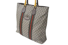 画像をギャラリービューアに読み込む, 極美品 GUCCI グッチ GGスプリーム トートバッグ ハンドバッグ 473870 レザー GGスプリーム ベージュ ブラウン 中古 4c074712 