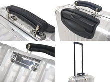 Load image into Gallery viewer, RIMOWA リモワ × FENDI フェンディ キャリーケース スーツケース 7VV133 A5F6 F13DL ズッカ柄 アルミニウム シルバー 美品 中古 4c074714