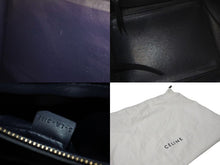 Load image into Gallery viewer, CELINE セリーヌ ハンドバッグ ラゲージ ファントム ミディアムスクエア クロコ型押し S-LA-31852 レザー 中古 4c074715