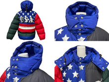 Load image into Gallery viewer, POLO RALPH LAUREN ポロラルフローレン Downhill Skier Down Jacket ダウンジャケット 星条旗 710717022003 サイズL 美品 中古 4c074723