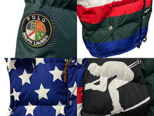 Load image into Gallery viewer, POLO RALPH LAUREN ポロラルフローレン Downhill Skier Down Jacket ダウンジャケット 星条旗 710717022003 サイズL 美品 中古 4c074723