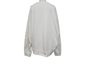 極美品 JIL SANDER ジルサンダー Zodiac Sweatshirt ゾディアック スウェットシャツ J21GU0004 サイズL カプリコーン ホワイト 中古 4c074731
