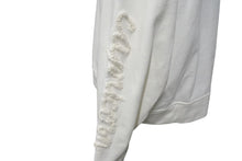 Load image into Gallery viewer, 極美品 JIL SANDER ジルサンダー Zodiac Sweatshirt ゾディアック スウェットシャツ J21GU0004 サイズL カプリコーン ホワイト 中古 4c074731