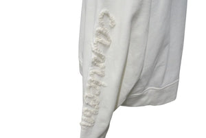 極美品 JIL SANDER ジルサンダー Zodiac Sweatshirt ゾディアック スウェットシャツ J21GU0004 サイズL カプリコーン ホワイト 中古 4c074731