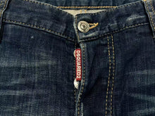 Load image into Gallery viewer, DSQUARED2 ディースクエアード ダメージデニムパンツ ジーンズ S71LB0266 S30342 ブルー サイズ48 美品 中古 4c074732