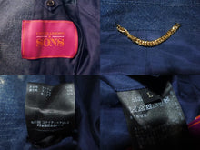 Load image into Gallery viewer, UNUITED ARROWS &amp; SONS ユナイテッドアローズ＆サンズ P-JACKET デニムピージャケット L 5522-299-0114 美品 中古 4c074741