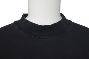 極美品 BALENCIAGA バレンシアガ Be different 半袖Tシャツ 712398 サイズL アップルサンプリング ブラック 刺繍 中古 4c074751