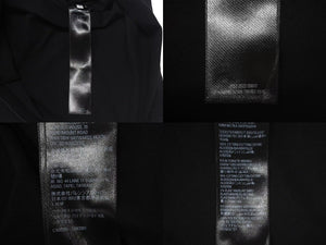 極美品 BALENCIAGA バレンシアガ Be different 半袖Tシャツ 712398 サイズL アップルサンプリング ブラック 刺繍 中古 4c074751