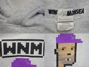 WIND AND SEA x MADNESS ウィンダンシー x マドネス Grey Sweatshirt XL スウェット サイズ XL グレイ 美品 中古 4c074752