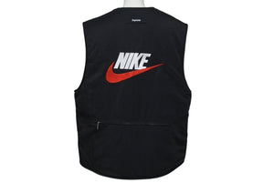 Supreme NIKE シュプリーム ナイキ コラボ リバーシブルボアベスト ブラック サイズL 美品 中古 4c074764 