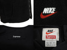 画像をギャラリービューアに読み込む, Supreme NIKE シュプリーム ナイキ コラボ リバーシブルボアベスト ブラック サイズL 美品 中古 4c074764 