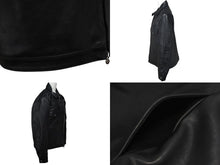 Load image into Gallery viewer, 極美品 CHROME HEARTS クロムハーツ クロスパッチ レザージャケット ブラック 馬革 サイズS シルバー金具 中古 4c074770