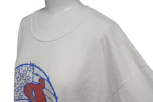 画像をギャラリービューアに読み込む, GOOD ENOUGH グッドイナフ Gロゴ Tシャツ Gロゴ Tシャツ 90s 星条旗 有刺鉄線 ホワイト コットン 美品 中古 4c074779 