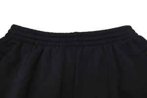 BALENCIAGA x Under Armour バレンシアガ x アンダーアーマー ワイドスウェットパンツ ブラック コットン XS 809709 中古 4c074783
