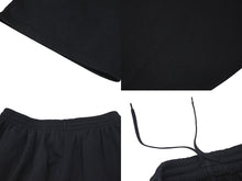Load image into Gallery viewer, BALENCIAGA x Under Armour バレンシアガ x アンダーアーマー ワイドスウェットパンツ ブラック コットン XS 809709 中古 4c074783