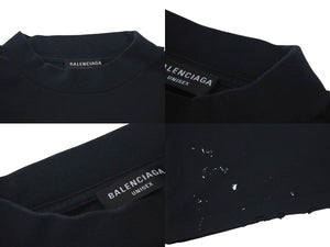 BALENCIAGA バレンシアガ Metal Oversized Long Sleeve メタル オーバーサイズ ロングスリーブ 693949 美品 中古 4c074789