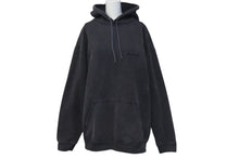 Load image into Gallery viewer, BALENCIAGA バレンシアガ Grey Logo Hoodie グレー ロゴスウェット サイズ M 600583 TLVB8 美品 中古 4c074790