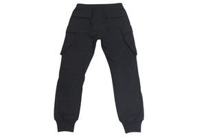 RICK 0WENS リックオウエンス CARGO JOG PANTS カーゴジョグパンツ ブラック コットン RU19F4396-BA 美品 中古 4c074792