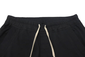 RICK 0WENS リックオウエンス CARGO JOG PANTS カーゴジョグパンツ ブラック コットン RU19F4396-BA 美品 中古 4c074792