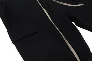 RICK 0WENS リックオウエンス CARGO JOG PANTS カーゴジョグパンツ ブラック コットン RU19F4396-BA 美品 中古 4c074792