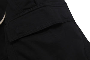 RICK 0WENS リックオウエンス CARGO JOG PANTS カーゴジョグパンツ ブラック コットン RU19F4396-BA 美品 中古 4c074792