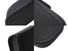 Load image into Gallery viewer, CHROME HEARTS クロムハーツ レザーアイウェアケース 眼鏡ケース ブラック レザー シルバー925 美品 中古 4c074795