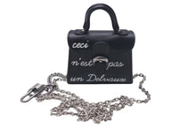 Load image into Gallery viewer, DELVAUX デルヴォー Brillant Charms Gand Box Calf ブリリアント チャーム ガンド ボックス カーフ 美品 中古 4c074800