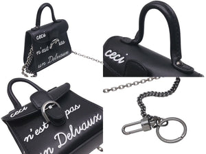 DELVAUX デルヴォー Brillant Charms Gand Box Calf ブリリアント チャーム ガンド ボックス カーフ 美品 中古 4c074800