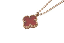 Load image into Gallery viewer, 極美品 VanCleef &amp; Arpels ヴァンクリーフ＆アーペル スウィートアルハンブラ カーネリアン VCARN59M00 PG 中古 4c074809