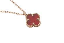 Load image into Gallery viewer, 極美品 VanCleef &amp; Arpels ヴァンクリーフ＆アーペル スウィートアルハンブラ カーネリアン VCARN59M00 PG 中古 4c074809