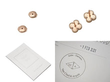 Load image into Gallery viewer, 新品同様 Van Cleef &amp; Arpels ヴァンクリーフ＆アーペル スウィート アルハンブラ ピアス VCARN6BO00 カーネリアン Au750刻印 中古 4c074810