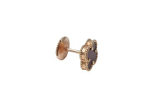 Load image into Gallery viewer, 新品同様 Van Cleef &amp; Arpels ヴァンクリーフ＆アーペル スウィート アルハンブラ ピアス VCARN6BO00 カーネリアン Au750刻印 中古 4c074810
