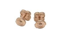 Load image into Gallery viewer, 新品同様 Van Cleef &amp; Arpels ヴァンクリーフ＆アーペル スウィート アルハンブラ ピアス VCARN6BO00 カーネリアン Au750刻印 中古 4c074810