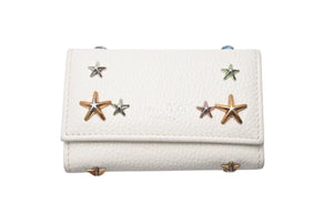 JIMMY CHOO ジミーチュウ NEPTUNE UUF ムーンストーン スタースタッズ 星 美品 中古 4c074846