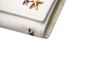 JIMMY CHOO ジミーチュウ NEPTUNE UUF ムーンストーン スタースタッズ 星 美品 中古 4c074846