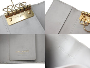 SAINT LAURENT サンローラン チェリー 日本柄 限定 キーケース5連 654062 美品 中古 4c074847 