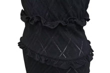 Load image into Gallery viewer, 極美品 CHANEL シャネル ワンピース ノースリーブ レース ココマーク ブラック サイズ38 中古 4c074856