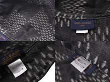 Load image into Gallery viewer, 極美品 LOUIS VUITTON ルイヴィトン ハット MP2746 NIGO ボネ・ダミエ ジャイアントウェーブ モノグラム ブラック サイズ60 中古 4c075910