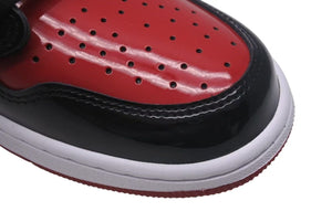 未使用 NIKE ナイキ AIR JORDAN1 エア ジョーダン 1 レトロ スニーカー 555088-063 パテント サイズ30 中古 4c074959