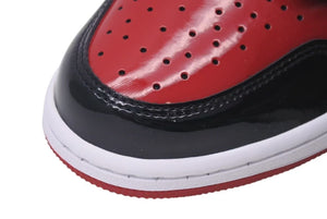 未使用 NIKE ナイキ AIR JORDAN1 エア ジョーダン 1 レトロ スニーカー 555088-063 パテント サイズ30 中古 4c074959