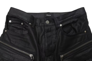極美品 BREATH ブレス マルチポケット スリムカーゴ Type-2 カーゴパンツ FW24 BR24AW-P1003 ブラック サイズL 中古 4c074963