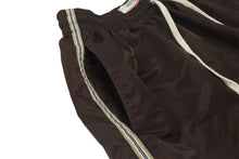 Load image into Gallery viewer, 極美品 RIVINGTON roi Rebis リヴィントンロイレビス ナイロンパンツ サイズ2 サイドライン ブラウン 123 RRR 中古 4c074968