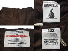Load image into Gallery viewer, 極美品 RIVINGTON roi Rebis リヴィントンロイレビス ナイロンパンツ サイズ2 サイドライン ブラウン 123 RRR 中古 4c074968