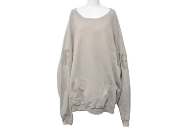 FEAR OF GOD フィアオブゴッド スウェット トレーナー クルーネック 139190 コットン ベージュ サイズXL 美品 中古 4c074970