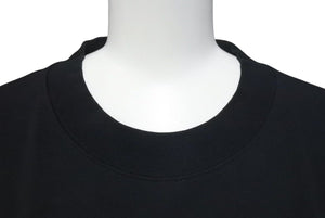 極美品 VETEMENTS ヴェトモン X-Large Logo Tee X-LARGE 半袖Tシャツ UE63TR860B ロゴ サイズO ブラック 刺繍 中古 4c074972 