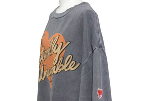 極美品 Emotionally Unavailable エモーショナリーアンアベイラブル MADE TO SATISIFY TEE 半袖Tシャツ サイズXL 中古 4c074976